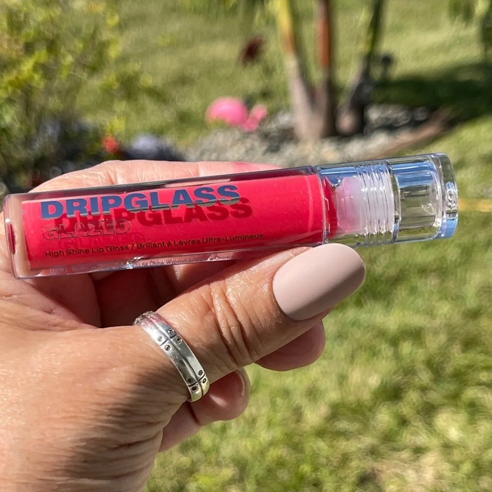 MORPHE Dripglass Glazed High Shine Lip Gloss In Raspberry Reflection